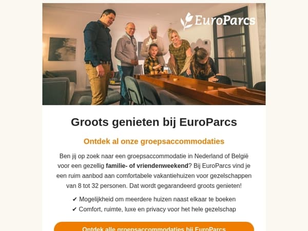 Tip voor een vrienden- of familieweekend 🏡