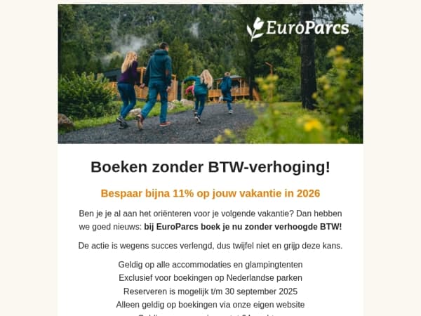 Wegens succes verlengd: boeken zonder btw-verhoging!