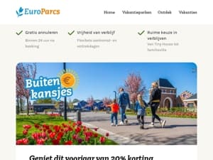 Bespaar tot 20% op je vakantie in het voorjaar 🐣