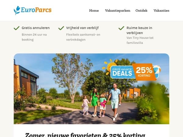 🏖️ Nieuw bij EuroParcs: Ontdek wat je te wachten staat!