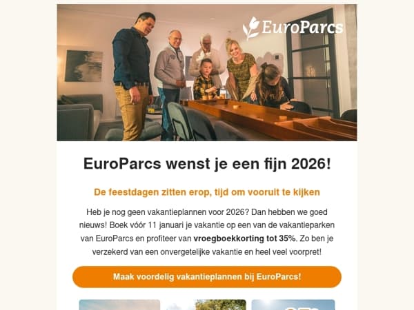 Gelukkig nieuwjaar namens EuroParcs! 🎆