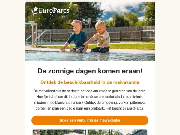 De meivakantie komt eraan: ontdek de beschikbaarheid! 🌷