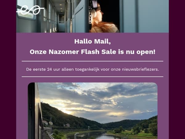 Flash Sale! Nazomertickets vanaf €30, alleen deze week!