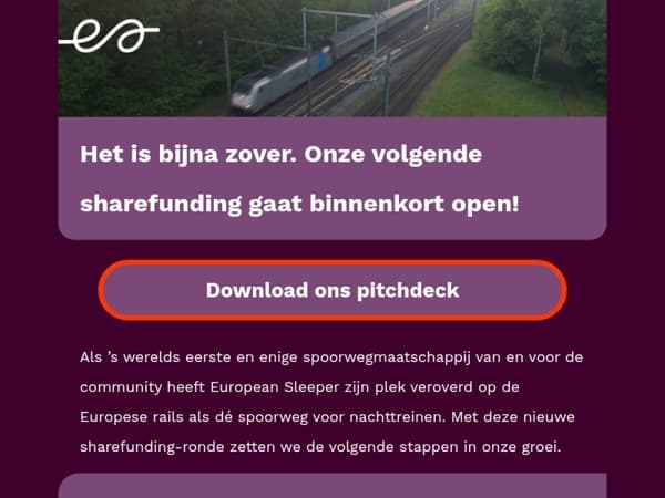 Onze sharefunding gaat binnenkort open