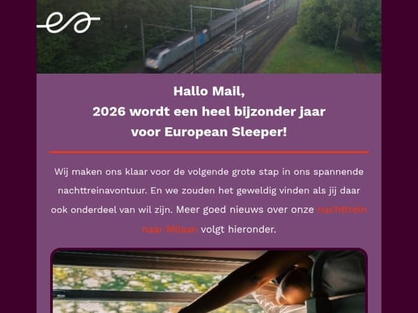 Nieuwe route Milaan vanaf juni 2026