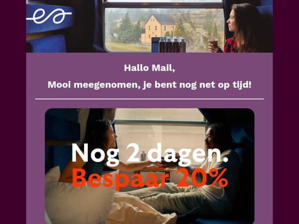 Nog maar 2 dagen! 20% korting op je wintertickets ❄️