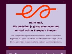 Het verhaal achter European Sleeper: een spoorwegmaatschappij vanuit de community zelf