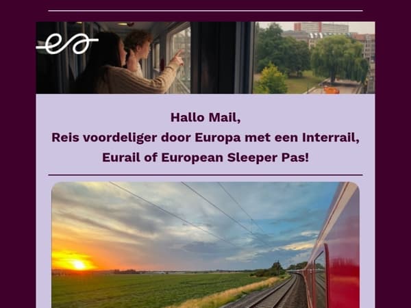 Pak je rugzak en start de zomer op de Good Night Train!