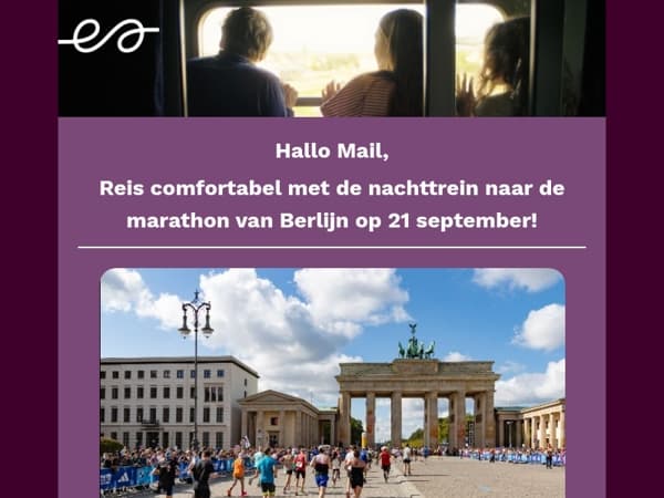Met 15% korting naar de marathon van Berlijn!