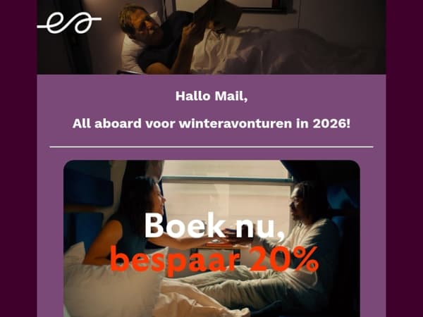 Early Bird voor wintertickets! Nu 20% korting ❄️