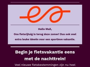 Goed nieuws! Ons fietsrijtuig is terug deze zomer!