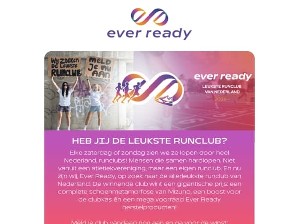 Heb jij de leukste Runclub?