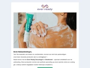 Het is eindelijk zover! 🫧🚿