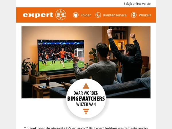Speciaal voor jou de beste audio- en televisiedeals!