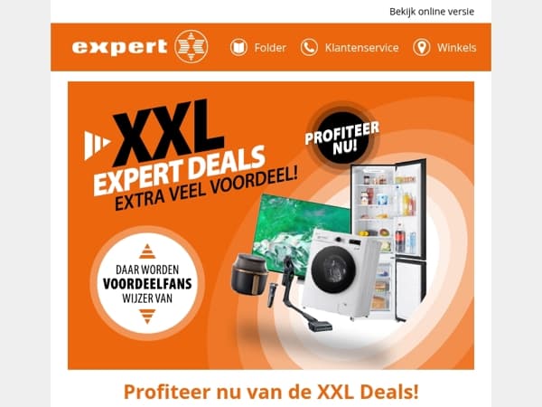 XXL Deals: Voor wie groots wil besparen! 🛒🟠