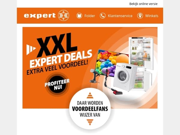 De beste XXL Deals van deze week! 🧡