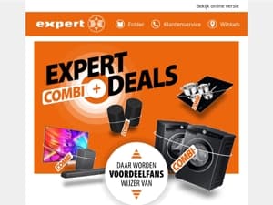 Nu bij Expert: Combi Deals! 🧡