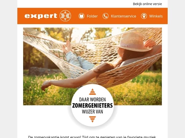 Speciaal voor jou deze zomergadgets! ☀️