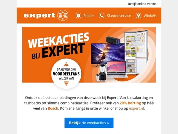 De beste aanbiedingen van deze week! 🧡