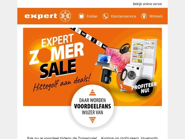 Profiteer nu: een hittegolf aan zomerdeals! ☀️