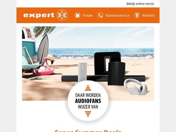 Zomers genieten begint met Sonos Deals! 🌞🎶