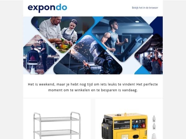 Laat dit weekend tellen - met verlaagde prijzen op meer dan 100+ artikelen