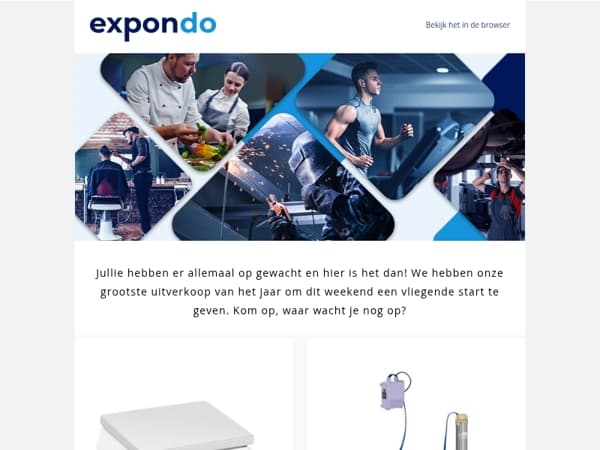 Een leuk aanbod producten, welke je zou kunnen overwegen om dit weekend te kopen