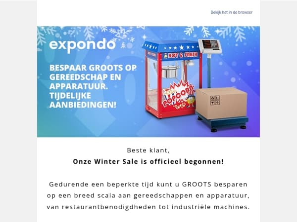 ❄️✨ Onze Winter Sale is Live – Winkel Nu!