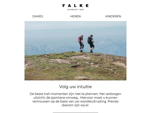 Wandelen begint met de juiste basis.