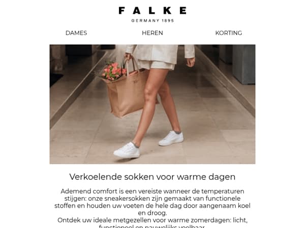 Verkoelende sokken voor warme dagen