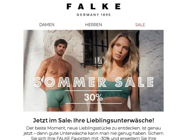 Uw favoriete ondermode – nu met -30% in de sale