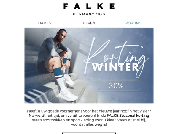 Sportief het nieuwe jaar in met -30%