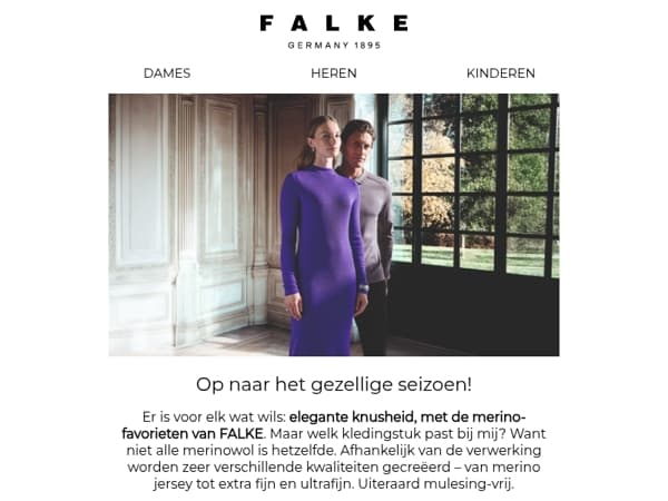 Elegante knusheid met de merino-favorieten van FALKE