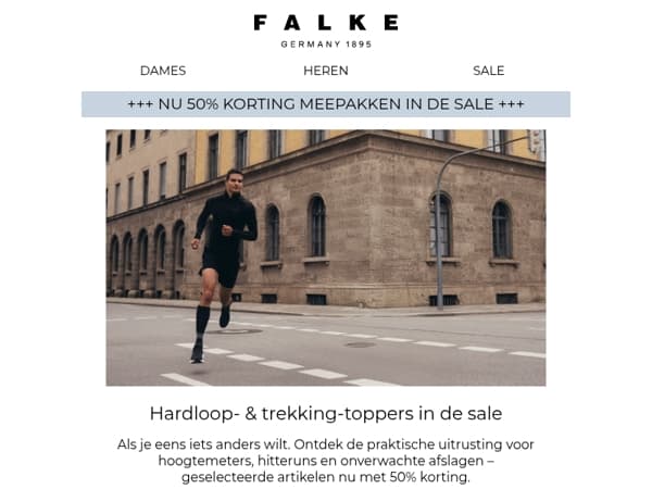Sporten in de zomer – nu 50% korting in de sale!