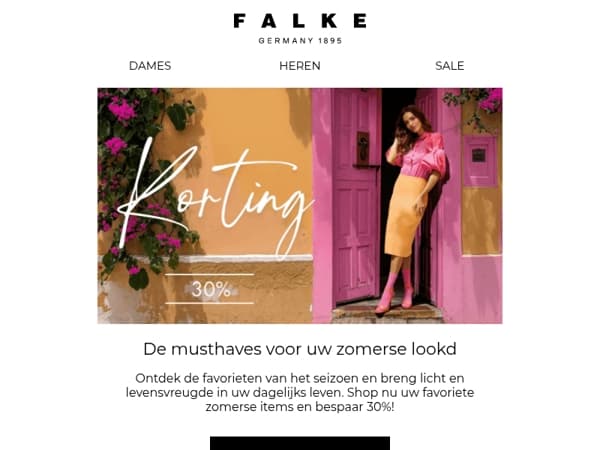De musthaves voor uw zomerse look
