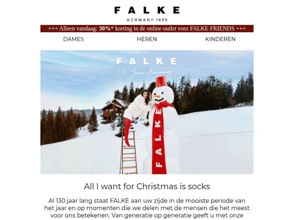 Kerst zonder sokken? Dat bestaat niet.