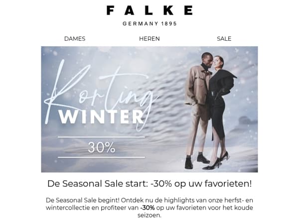 Seasonal Sale: -30% op uw favorieten!