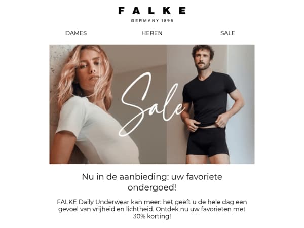 Uw favoriete ondergoed – nu in de aanbieding!