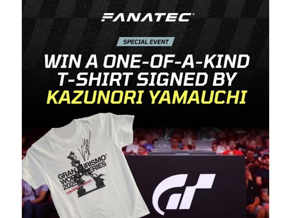 Win a T-Shirt Signed by Kazunori Yamauchi