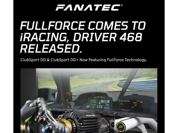 The Wait is Over: FullForce Comes to Life in iRacing