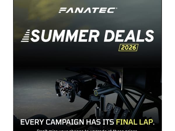 Fanatec Summer Deals End Today