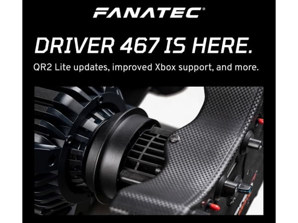 New Fanatec Driver 467 Now Available