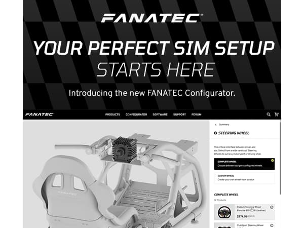 Fanatec Configurator Now Live