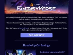 A Fantastical Start!
