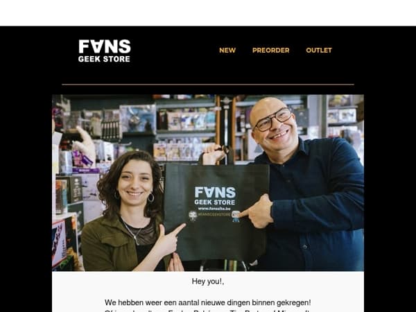 NIEUW BINNEN 🔥