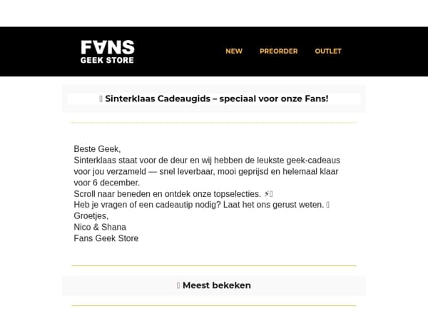 🎁 Sinterklaas komt eraan… ontdek onze favoriete cadeaus!