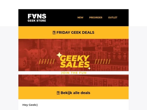 🔥 Friday Geek Deals: scoor je favorieten voor minder