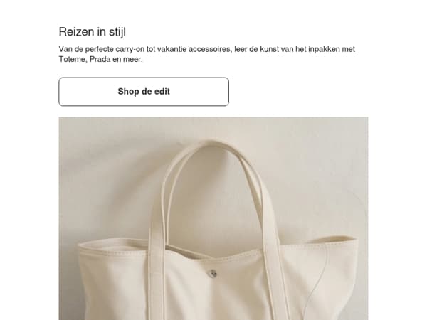 Reis essentials van Toteme en meer