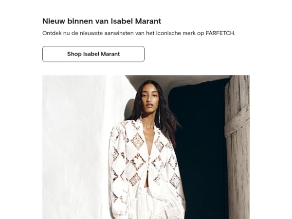 Net binnen: Isabel Marant