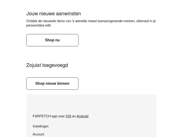 Nieuw binnen: jouw persoonlijke edit
